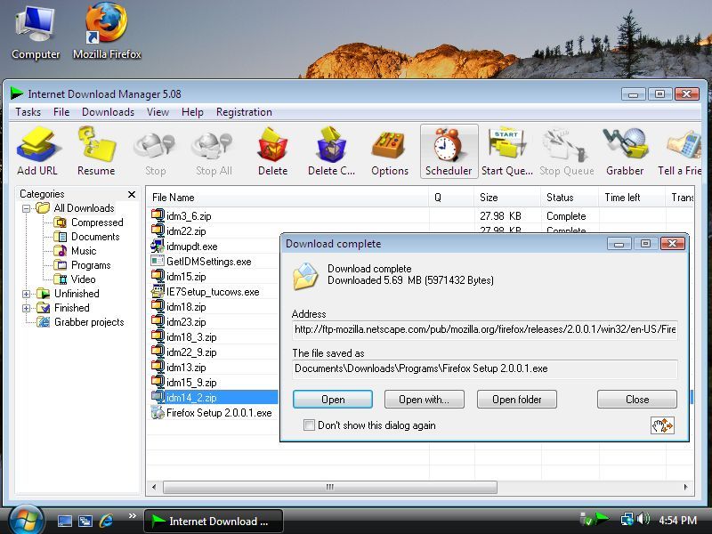 Internet download manager setup free download for windows 7